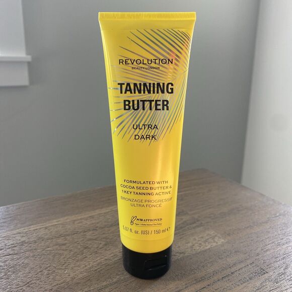 🎈Revolution Tanning Butter Ultra Dark 5.07 Oz/150 ml- New (Sold Out Online) - Picture 1 of 2
